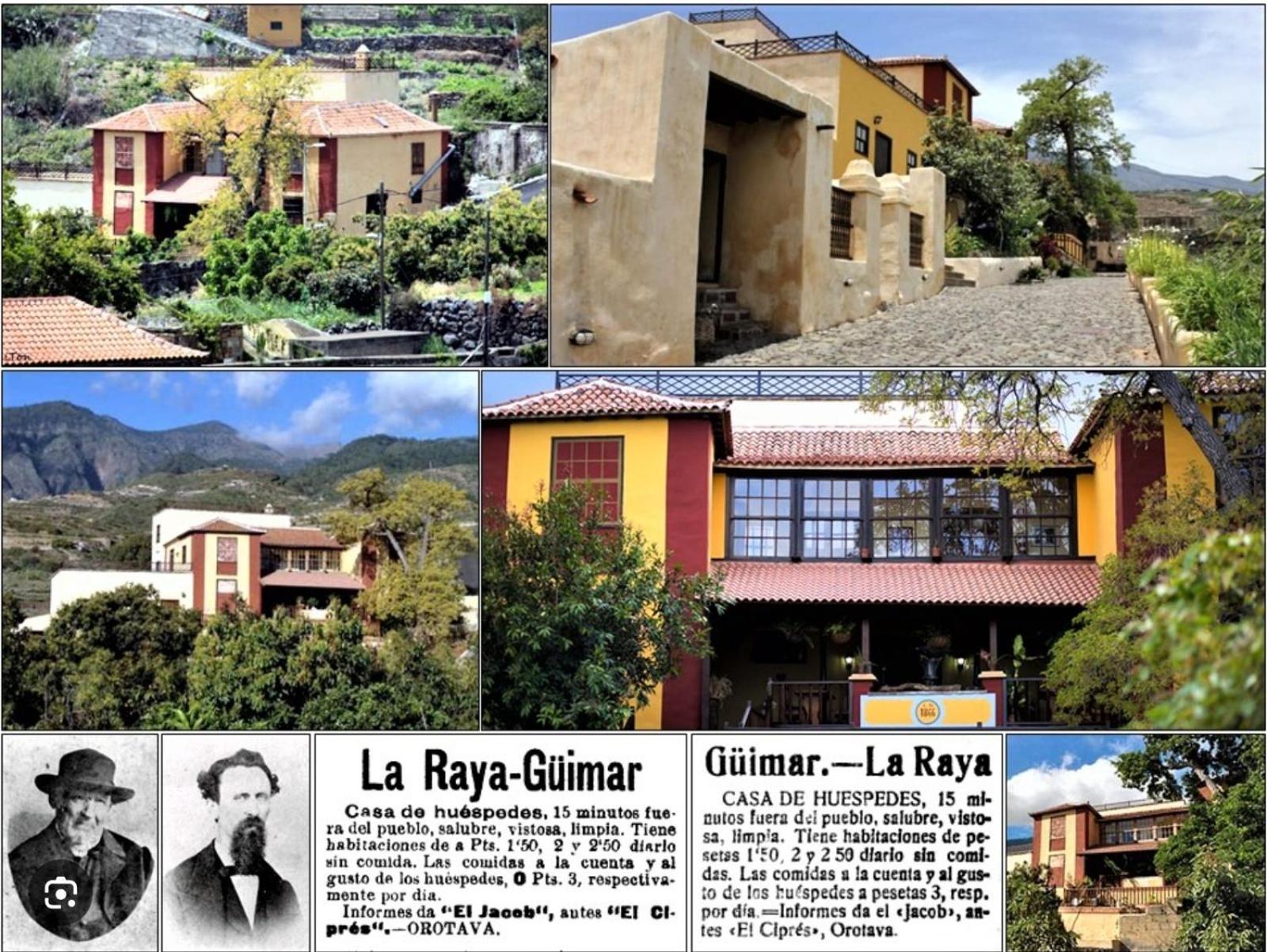 Hotel Rural La Raya 1866 Güimar Exteriör bild
